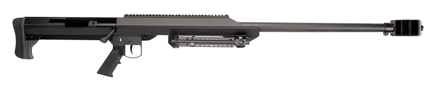 Barrett 13303 M99 416 Barrett 1rd 32" Heavy Barrel, Black Cerakote Aluminum Receiver, Fixed Synthetic Stock w/Sorbothane Recoil Pad, Match Trigger, Manual Safety, Optics Ready