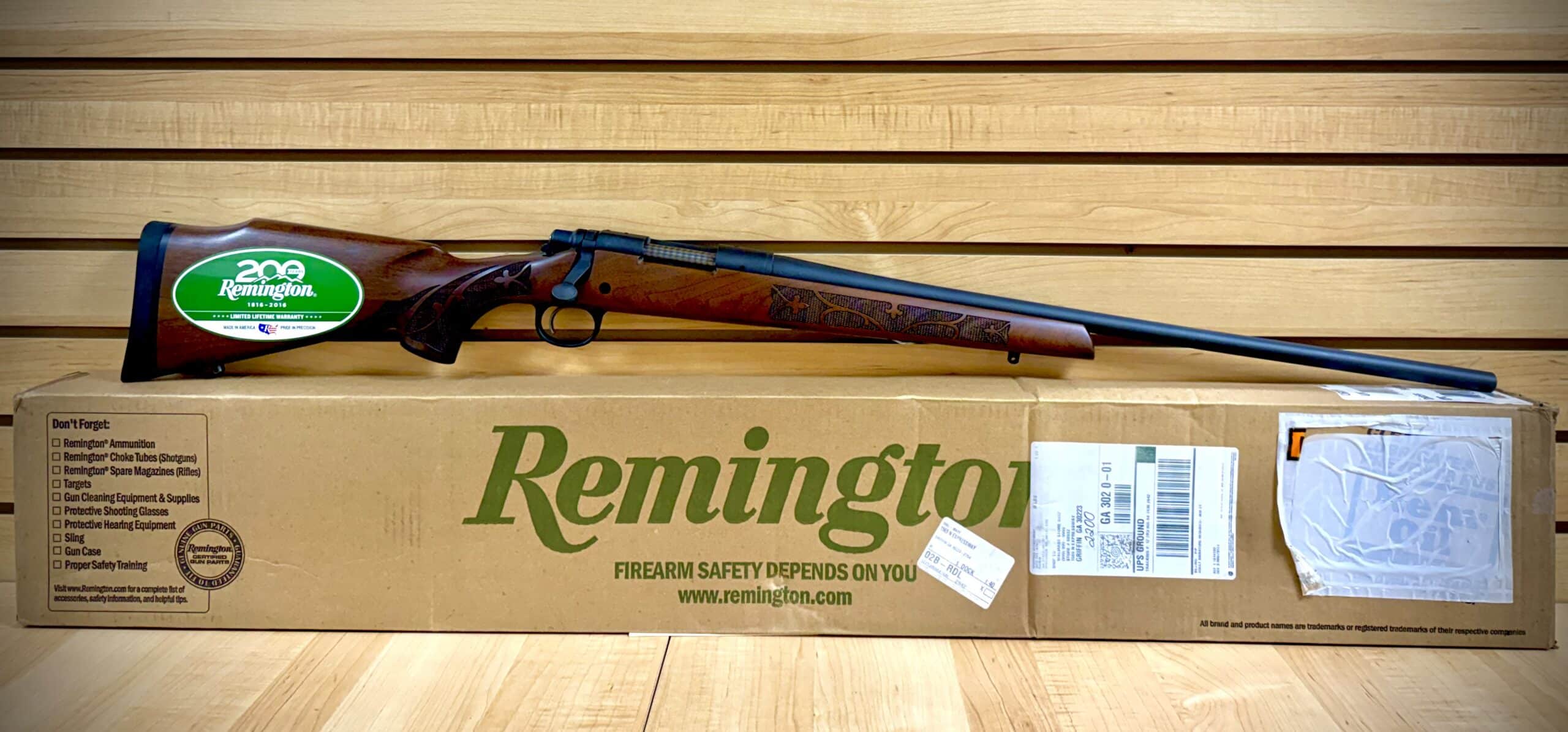 200TH ANNIVERSARY 700 REMINGTON 243 ADL WALNUT STOCK