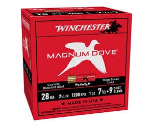 WIN MAG DOV 28G 2.75" #7.5/#9 25/250