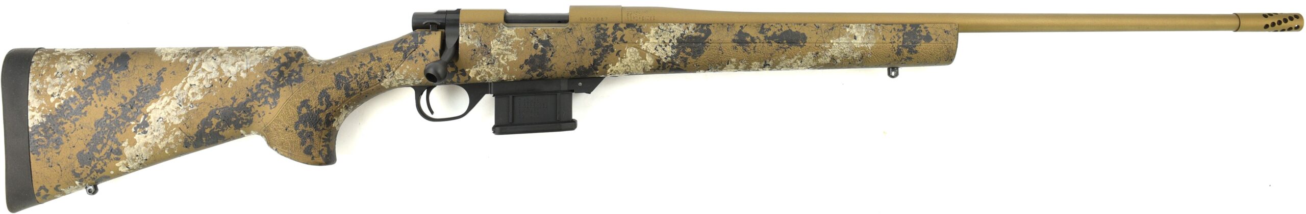 Howa 1500 Fence Line .22 ARC bolt-action rifle with 22-inch threaded barrel