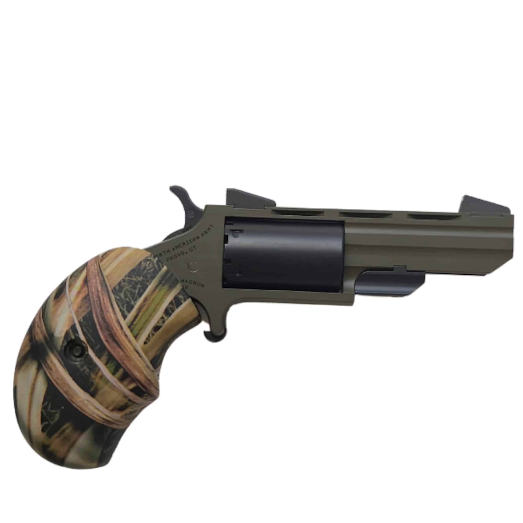 NORTH AMERICAN ARMS 22MAG 2" GREEN HUNTSMAN FS #