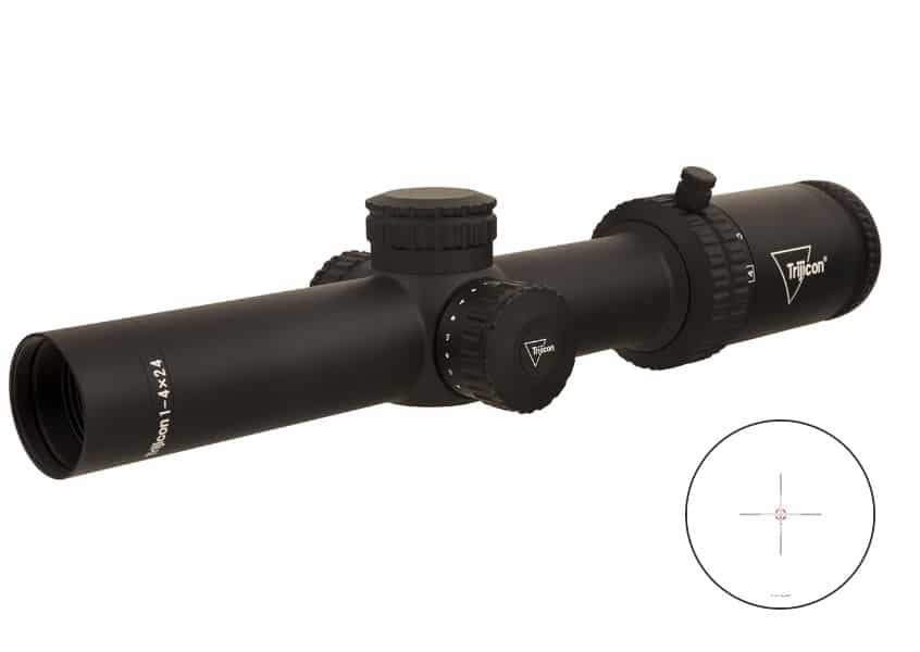 TRIJICON CREDO 1-4X24 BLK 30MM BDC RED