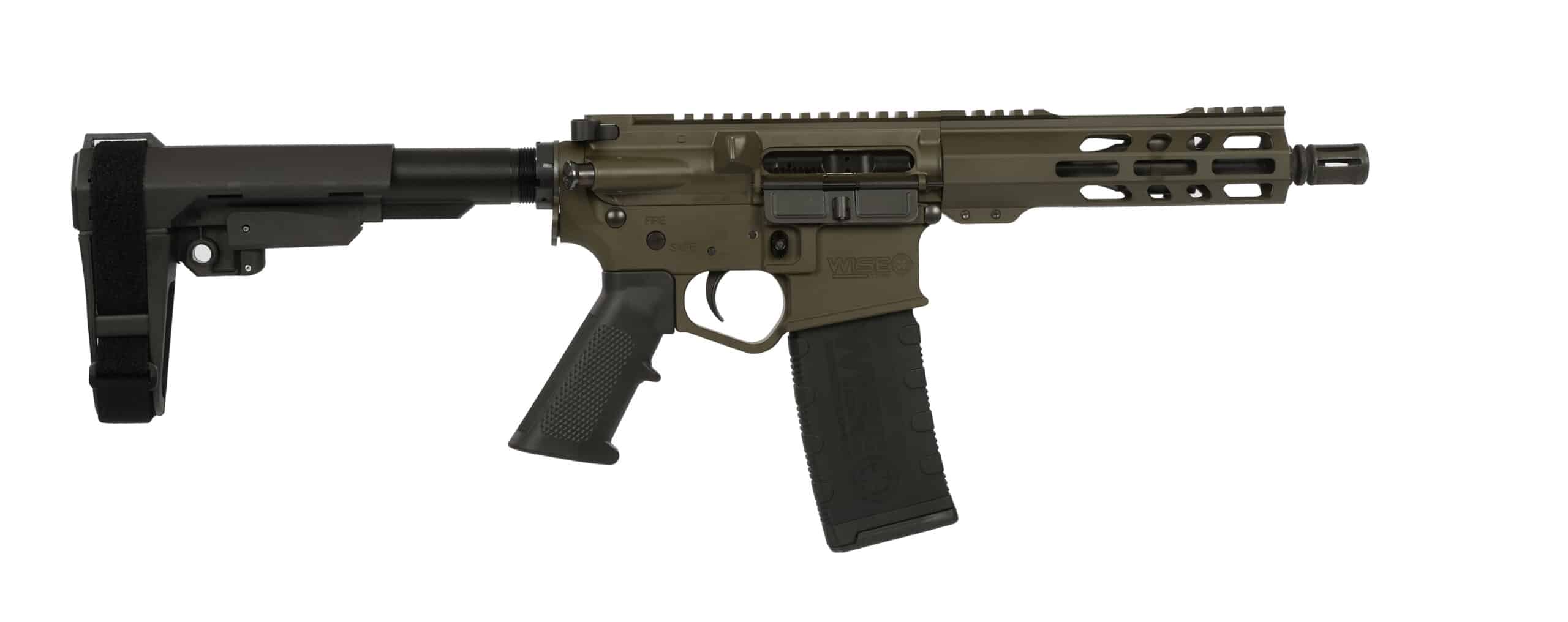 WISE ARMS WA-15B 300BLK ODG 7.5" SBA3