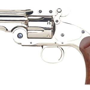 Taylors & Company Schofield .44-40 revolver with 5-inch nickel-plated barrel