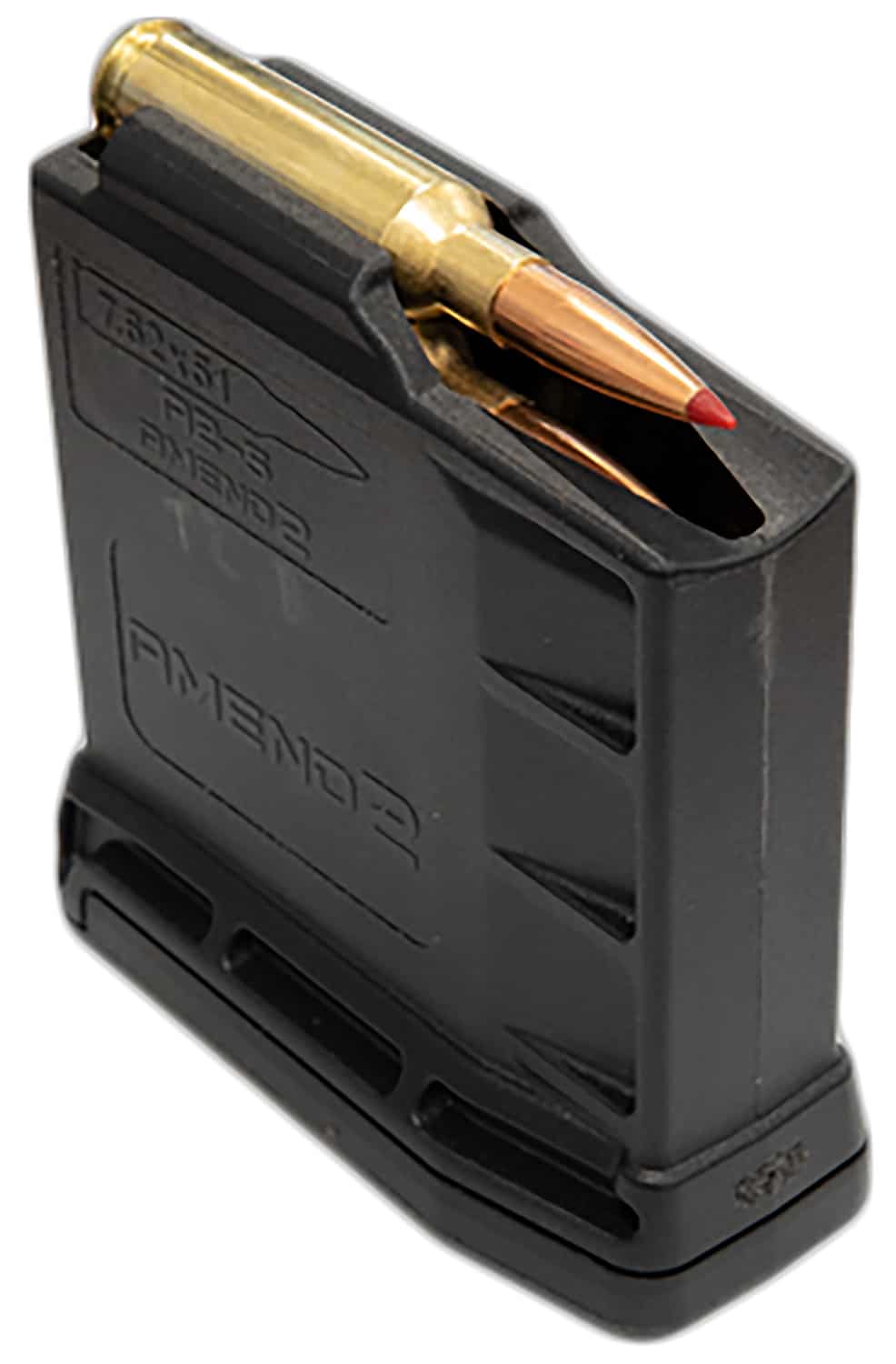 Amend2 AICS short-action 5-round black polymer magazine for .308 and 7.62x51 NATO