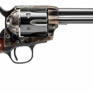 Cimarron Man With No Name .45 Long Colt revolver with 5.5-inch barrel and snake inlay