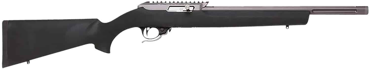 Tactical Solutions ATE2GMGBHBLK X-Ring VR Gen2 22 LR Gun Metal Gray Barrel & Receiver, Hogue OverMolded Black Synthetic Stock