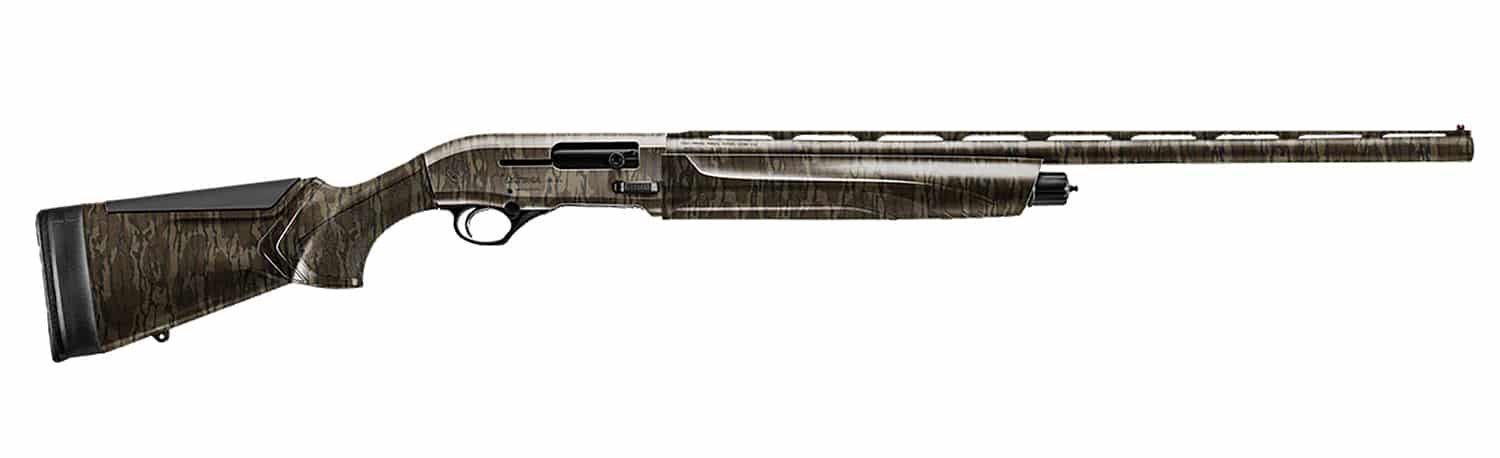 Beretta A300 Ultima 12 gauge semi-auto shotgun with 28-inch vent rib barrel and Mossy Oak Bottomland finish