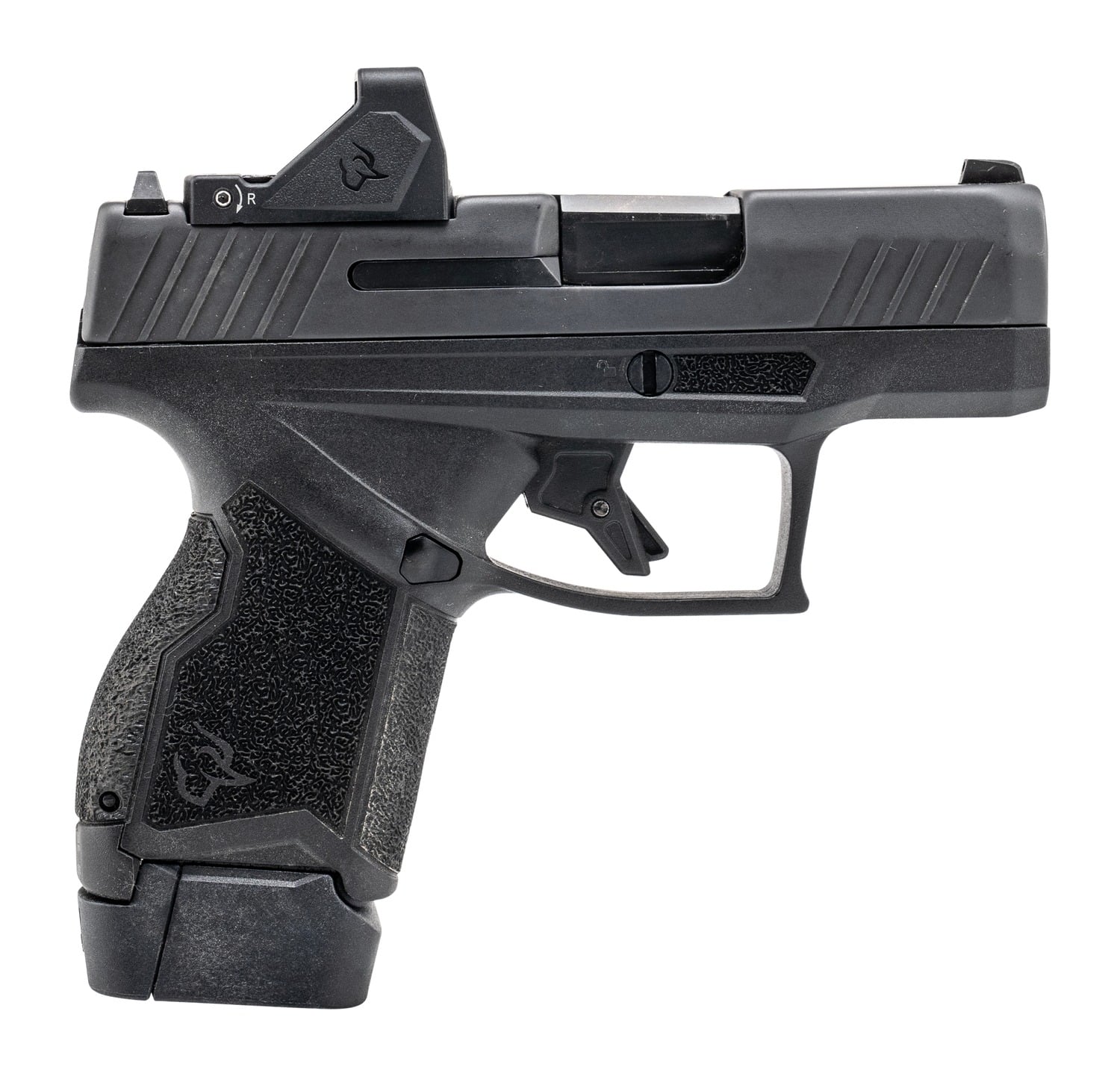 Taurus GX4 T.O.R.O. 9mm 3-inch pistol with Viridian RFX-11 optic