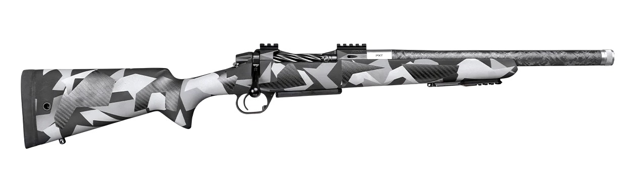 Proof Research 153970 Elevation FDX LWH 300 PRC 20" Carbon Fiber Threaded Barrel, Splinter Camo Carbon Fiber Stock, Right Hand