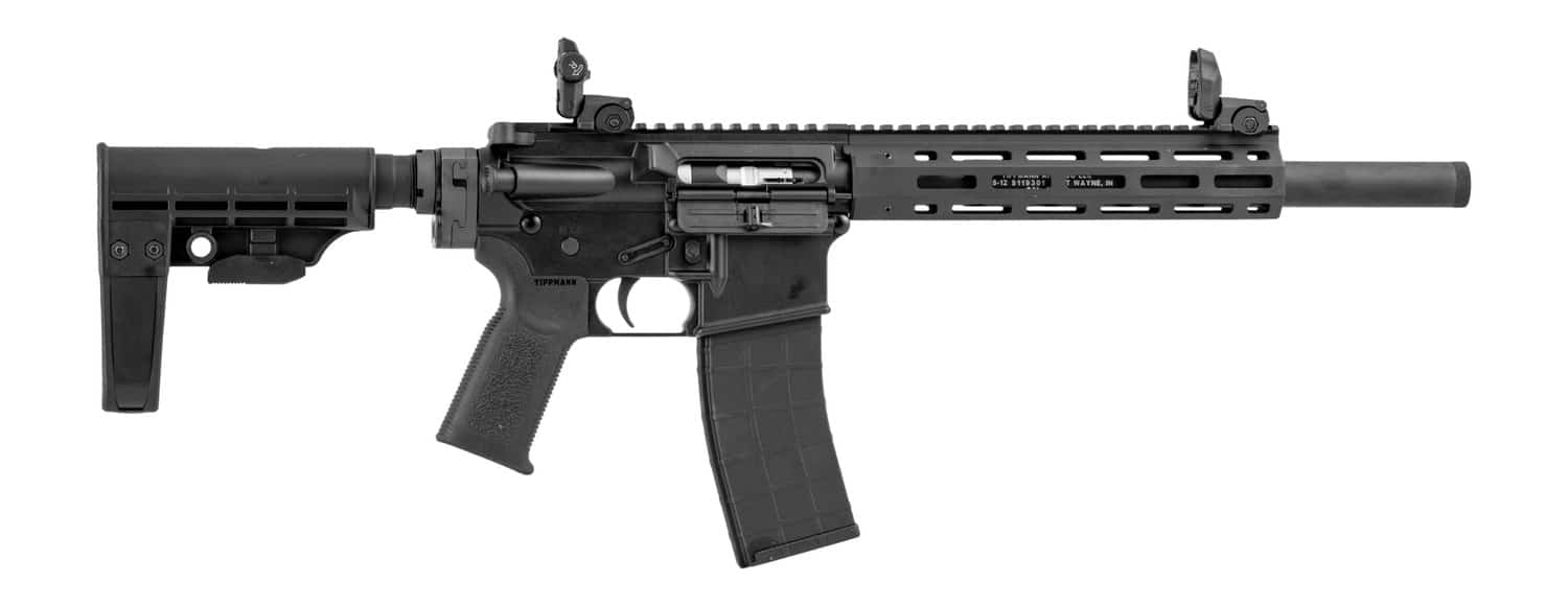 Tippmann Arms M4-22 Elite Bug Out ISS .22 LR pistol with 12-inch barrel