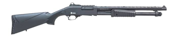 Citadel Mariner 12 Gauge pump shotgun with 18.5-inch heat-shielded barrel
