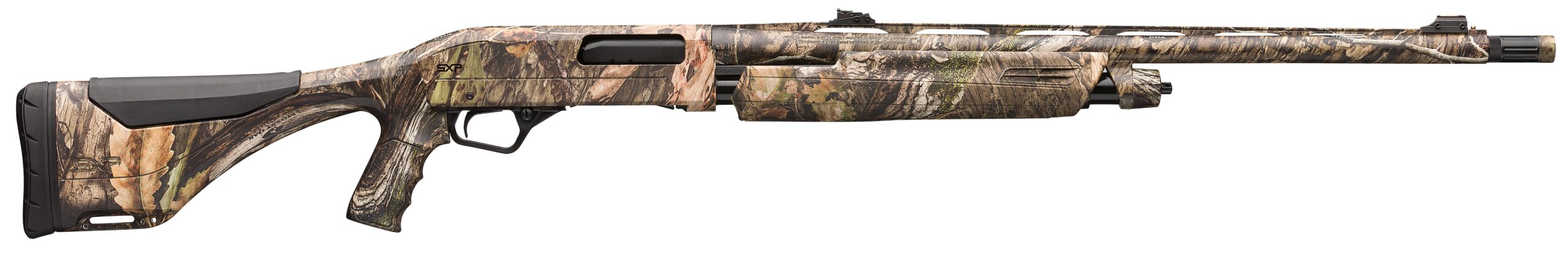 Winchester SXP Long Beard 12 gauge pump-action shotgun with 24 inch barrel and Mossy Oak DNA finish