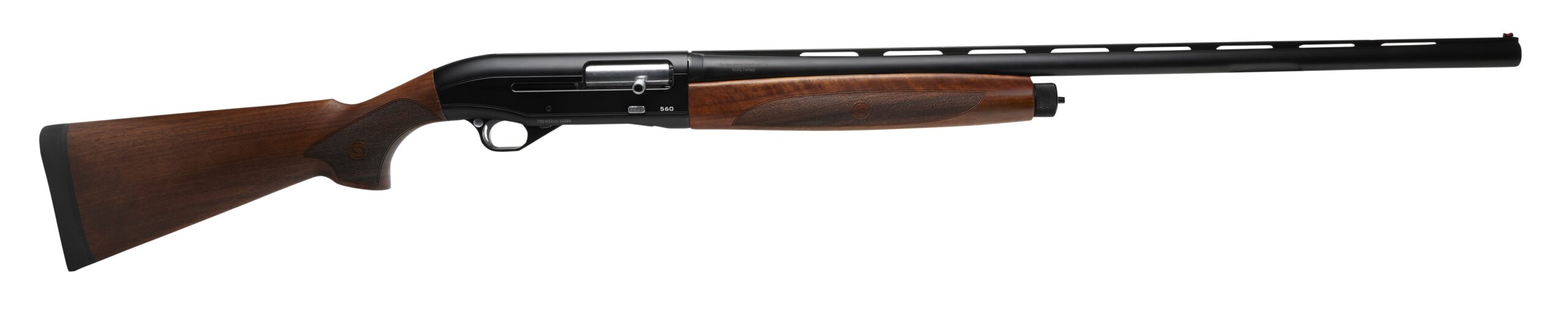 Savage 560 Field Compact 12 Gauge semi-auto shotgun with Turkish walnut stock