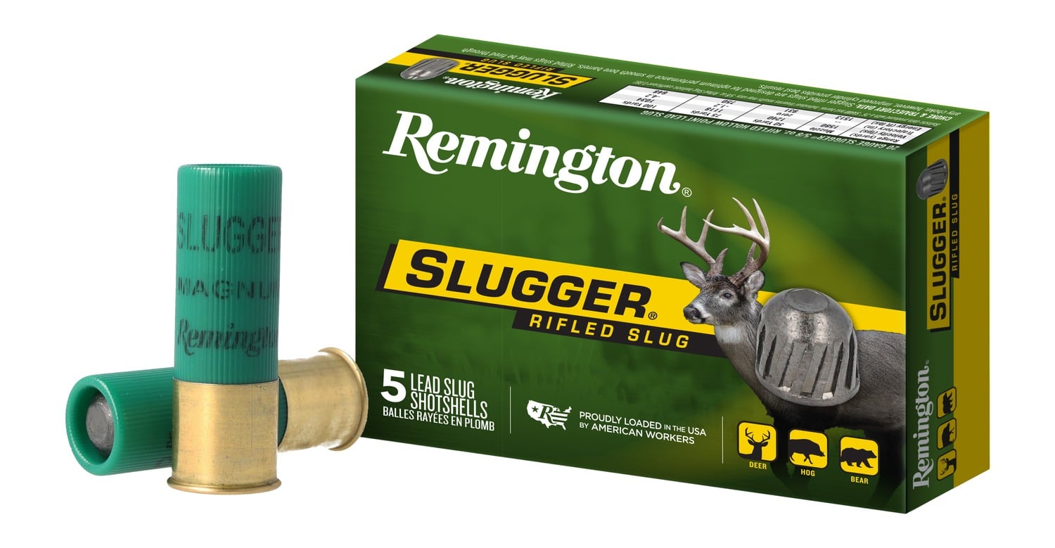 Remington Slugger 12 Gauge 2.75-inch 1 oz rifled slug ammunition
