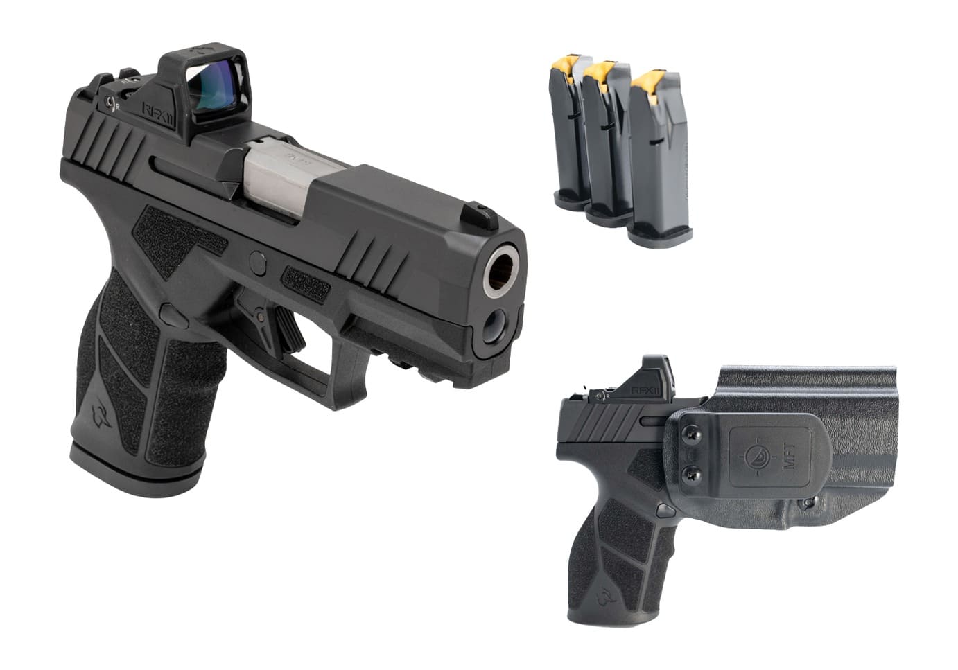 TAURUS GX2 TORO 9MM BK 10+1 CARRY KIT