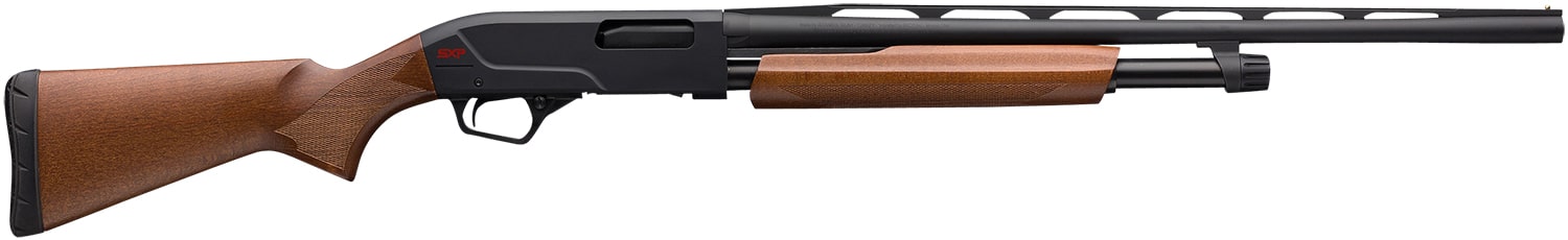 Winchester SXP Field Compact 12 gauge pump shotgun with 26-inch barrel and walnut stock