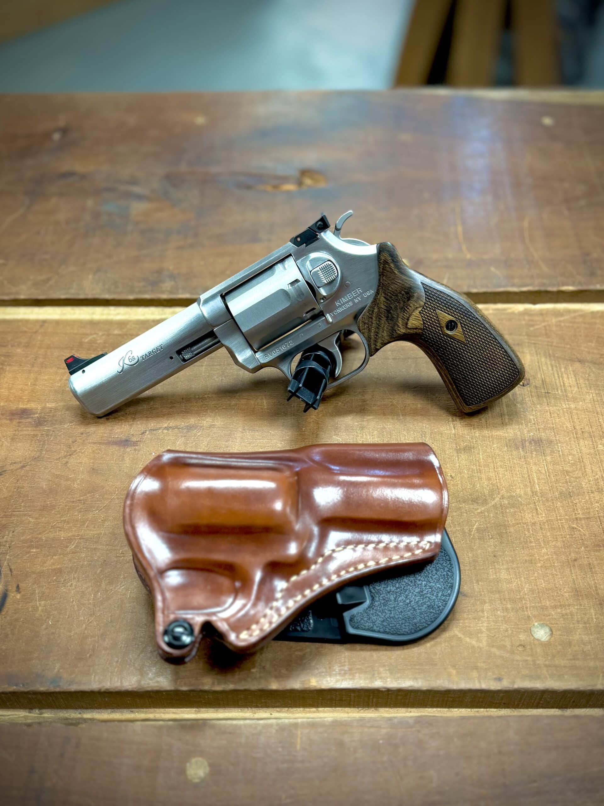 4" KIMBER K6S TARGET IN 357 MAGNUM WITH HOLSTER