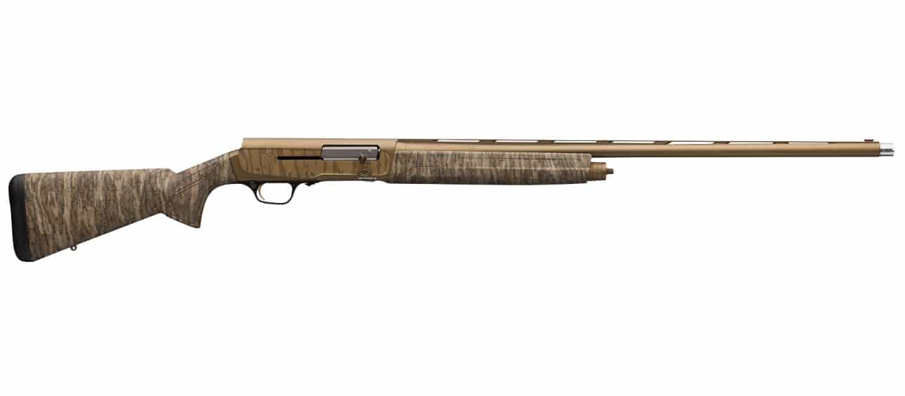 Browning A5 Wicked Wing 12 gauge shotgun with 28-inch barrel and Mossy Oak Bottomland stock