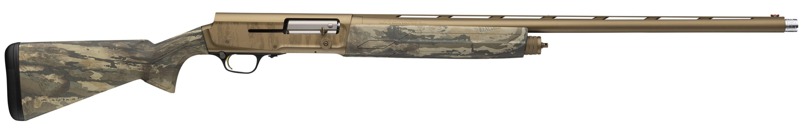 Browning A5 Wicked Wing 12 gauge shotgun with 28-inch barrel and Realtree Legacy camouflage
