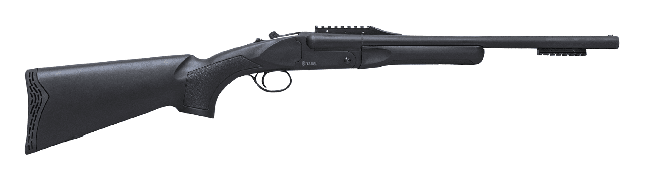 Citadel BOSS TAC S 20 Gauge side-by-side shotgun with 18.5-inch barrel