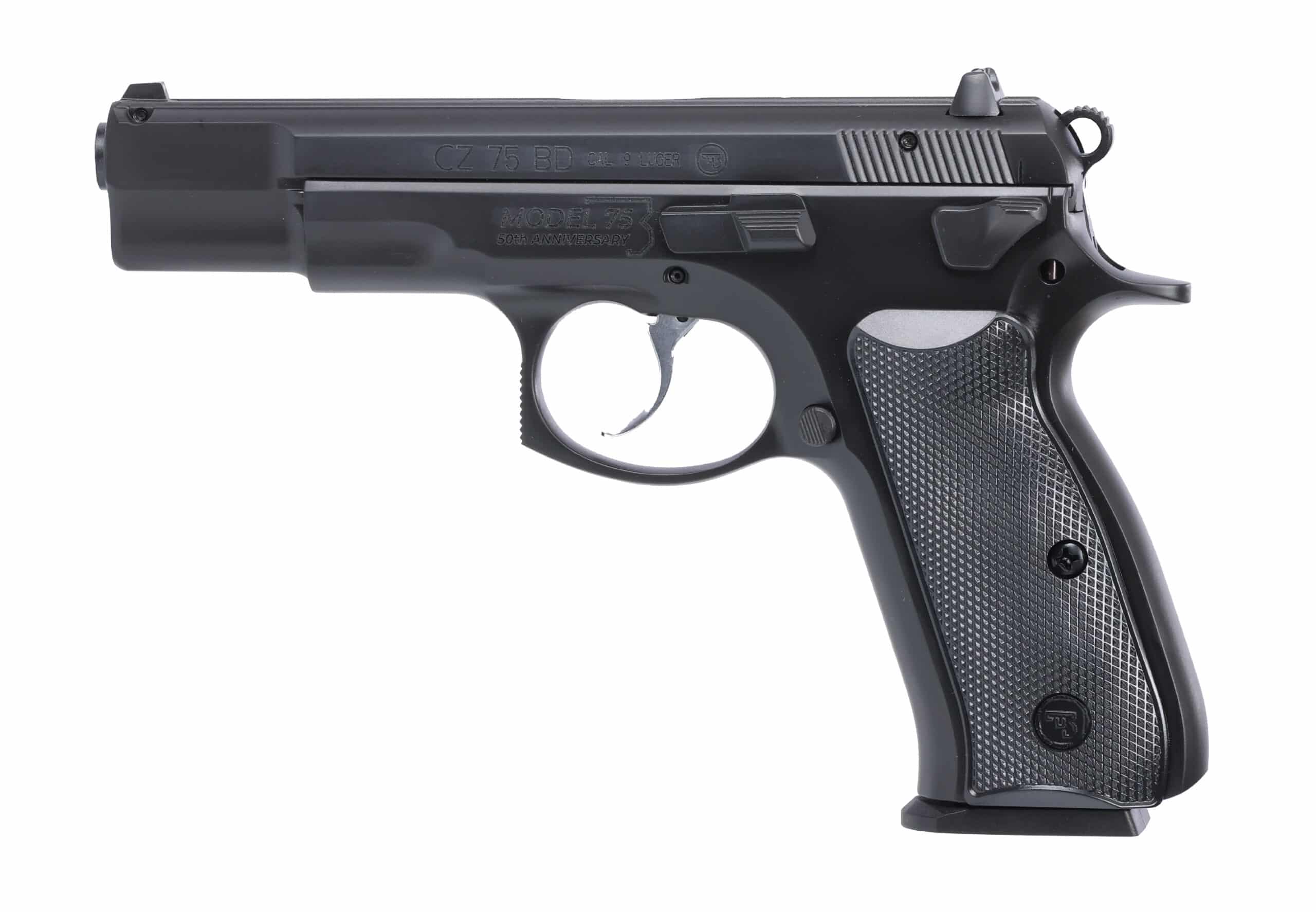 CZ-USA CZ 75 BD 50th Anniversary Elite 9mm pistol with black finish