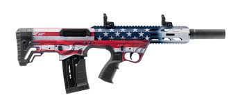 GForce Arms GFY1 12 Gauge semi-auto bullpup shotgun with USA Flag Cerakote finish
