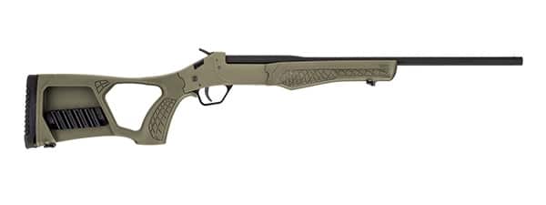 Rossi Tuffy .410 Bore single-shot shotgun with 18.5-inch barrel and OD green thumbhole stock