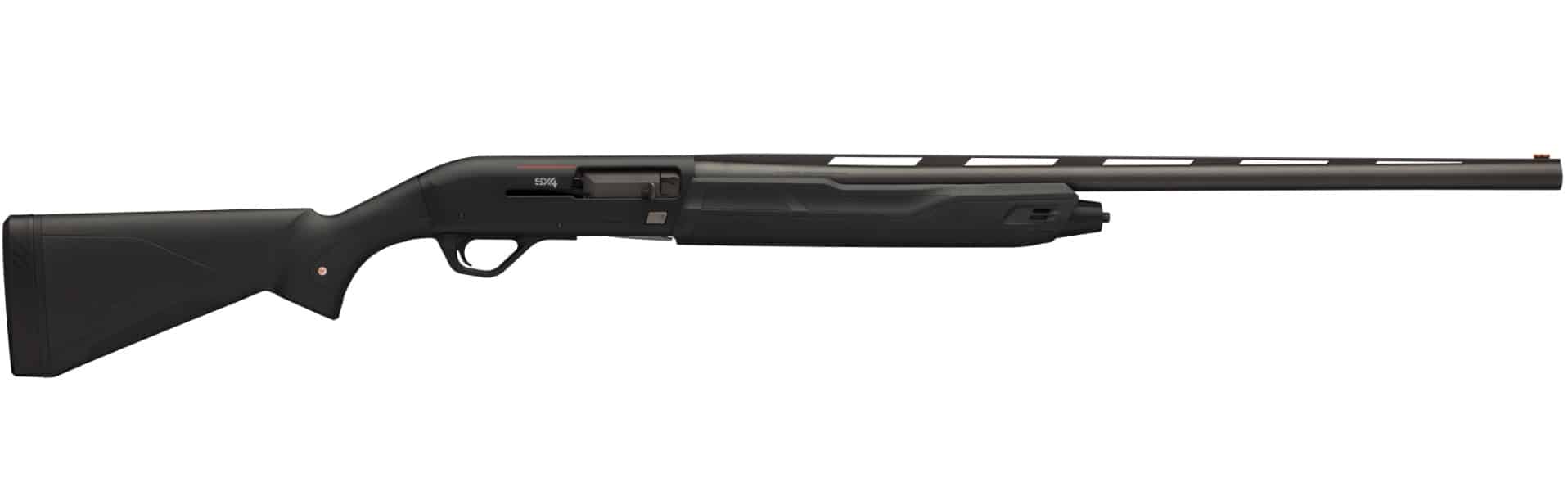 Winchester SX4 12 gauge semi-auto shotgun with 26-inch matte barrel and black synthetic stock