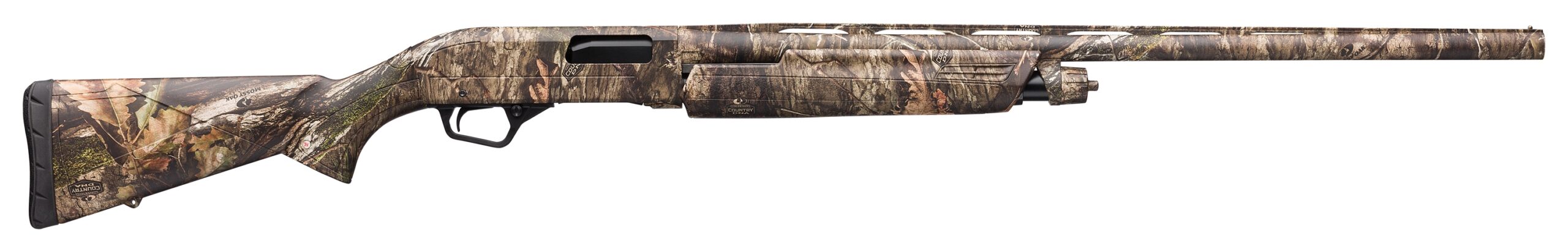 Winchester SXP Universal Hunter 20 gauge pump shotgun with 26-inch barrel and Mossy Oak DNA finish